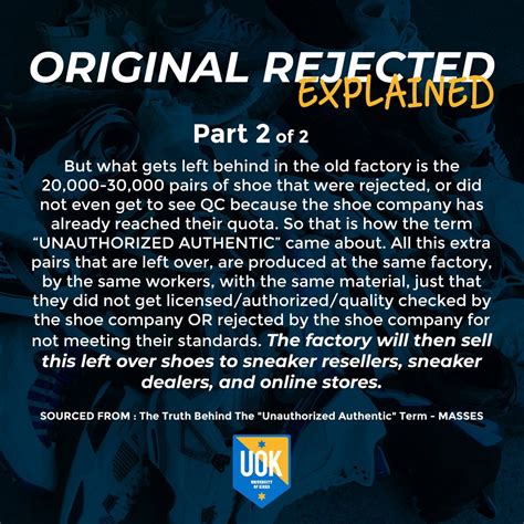 unauthorized authentics meaning